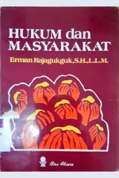 Cover Hukum dan Masyarakat / Erman Rajagukguk SH.L.L.M