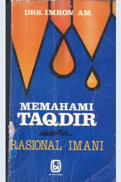 Cover Memahami takdir secara rasional imani / Imron