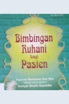 Cover Bimbingan ruhani bagi pasien / Yayasan krsehatan ibnu sina