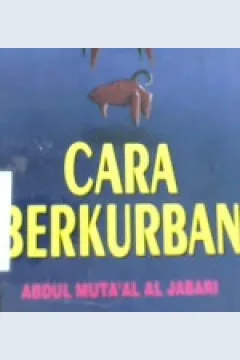 Cover Cara berkurban / Abdul Muta'al Al Jabari