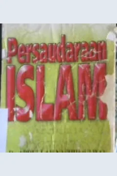 Cover Persaudaraan islam / Abdullah Nashih 'Ulwan