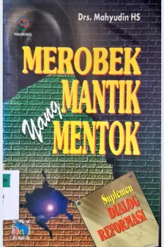 Cover Merobek mantik yang mentok / Drs.Mahyudin HS