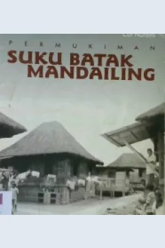 Cover Permukiman suku batak mandailing / Cut Nuraini