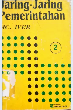 Cover Jaring-jaring pemerintahan Jil. II / Oleh McIver ; Penerjemah Dra. Laila Hasyim