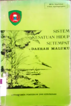 Cover Sistem kesatuan hidup setempat daerah Maluku / Drs. TJA, Uneputty, Drs. S.H. Maelissa, Drs. J. Th. F. Pattiselano; editor, Nelly Tobing, BA.