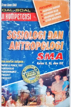 Cover Sosiologi dan antropologi SMA kelas X,XI dan XII / Drs.Maman Abdurrahman, M.Pd... [et al.]