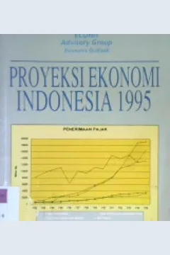 Cover Proyeksi ekonomi Indonesia 1995 / Tim Econit