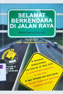 Cover Selamat berkendara di jalan raya / Marye Agung Kusmagi