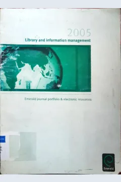 Cover Welcome to Emerald 2005 :  Publisher of the world's widest range of management and library journals