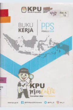 Cover Buku kerja PPS Pemilu 2019 / Arif Rahman Hakim