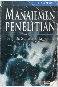 Cover Manajemen penelitian / prof. Dr. Suharsimi Arikunto