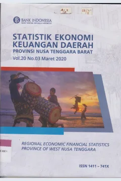 Cover Statistik Ekonomi Keuangan Daerah Provinsi Nusa Tenggara Barat Regional Economic Financial Statistic Provinve Of West Nusa  Tenggara  Vol. 20. 03 Maret 2020 :