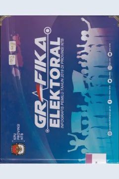 Cover Grafika Elektoral :  Infografis Pemilu Tahun 2019 di Provinsi NTB / Nusa Tenggara Barat, Komisi Pemilihan Umum