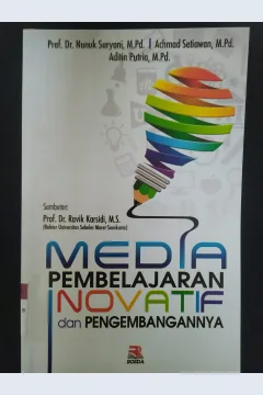 Cover Media Pembelajaran Inovatif dan Pengembangannya / Nunuk Suryani