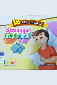 Cover 18 Pilar Karakter Semangat Disiplin Hanif