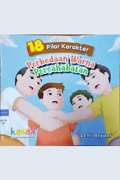 Cover 18 Pilar Karakter Perbedaan Warna Persahabatan