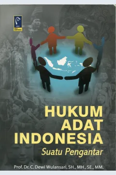 Cover Hukum Adat Indonesia Suatu Pengantar / Dewi Wulansari