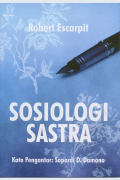 Cover Sosiologi Sastra / Escarpit Robert