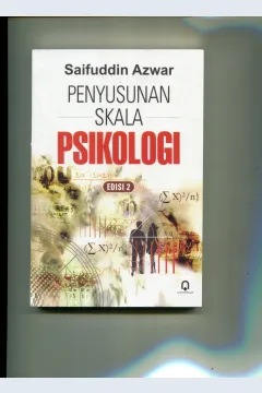 Cover Penyusunan Skala Psikologi / Saifuddin Azwar