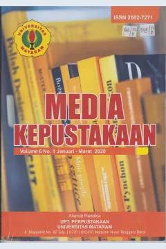 Cover Media kepustakaan volume 6 No.1 Januari-Maret 2020