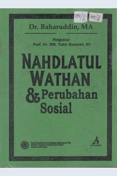 Cover Nahdlatul Wathan dan Perubahan Sosial/ Baharuddin; editor, Muhammad Sa'i