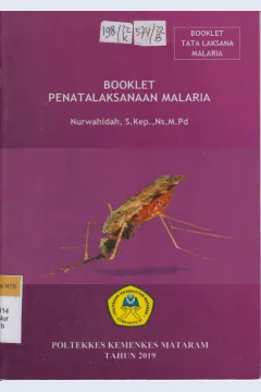 Cover Booklet penatalaksanaan malaria / Nurwahidah