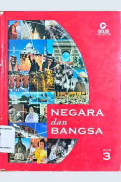Cover Negara dan Bangsa jilid 3 :  Asia