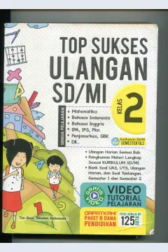 Cover Top Sukses Ulangan SD / MI Kelas 2