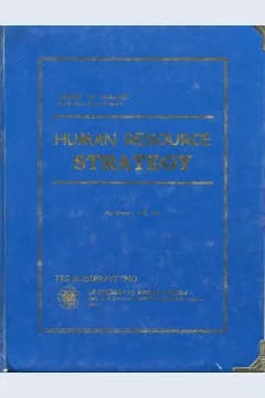 Cover Human Resource Strategy / James W. Walker