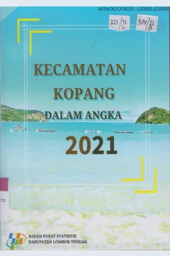 Cover Kecamatan Kopang Dalam Angka 2021 / Badan Pusat Statistik Kabupaten Lombok Tengah