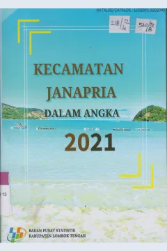 Cover Kecamatan Janapria  Dalam Angka 2021 / Badan Pusat Statistik Kabupaten Lombok Tengah