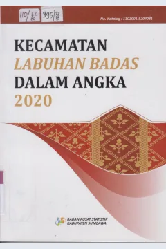 Cover Kecamatan Labuhan Badas  Dalam Angka 2020 / Badan Pusat Statistik Kabupaten Sumbawa