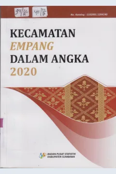Cover Kecamatan Empang  Dalam Angka 2020 / Badan Pusat Statistik Kabupaten Sumbawa
