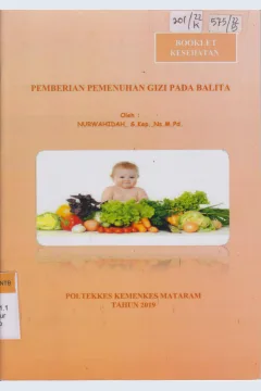 Cover Pemberian pemenuhan gizi pada balita / Nuwahidah