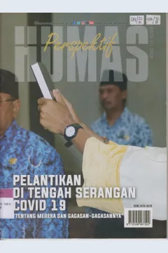 Cover Persfektif :  Pelantikan di tengah serangan Covid 19 "Tentang mereka dan gagasan-gagasannya" Edisi II / 2020