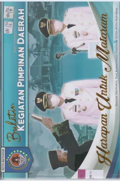 Cover Buletin kegiatan Pimpinan Daerah Edisi I (Januari-Maret 2021) :  Harapan untuk Mataram
