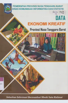 Cover Data ekonomi kreatif Provinsi Nusa Tenggara Barat