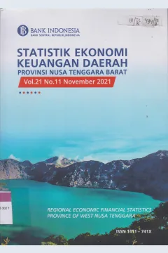 Cover Statistik Ekonomi Keuangan Daerah Provinsi Nusa Tenggara Barat Vol.21 No.11 November 2021 :  Regional Economic Financial Statistics Province of West Nusa Tenggara
