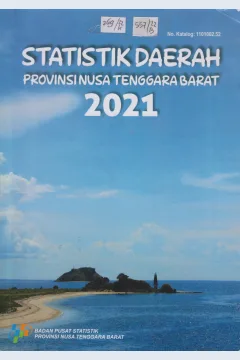 Cover Statistik Daerah Provinsi Nusa Tenggara Barat 2021 / Badan Pusat Statistik Provinsi Nusa Tenggara Barat