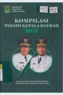Cover Kompilasi pidato Kepala Daerah 2021