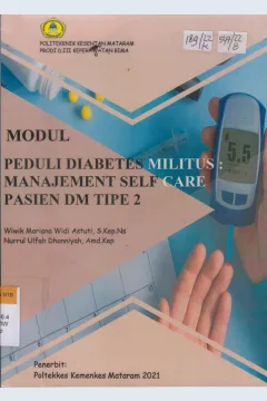 Cover Peduli diabetes militus = manajemen self care pasien DM tipe 2