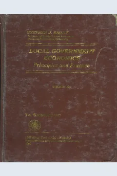 Cover Local Government Economics :  Principles and Practice / Bailey Stephen J.