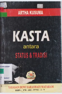 Cover Kasta antara status dan tradisi
