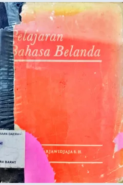 Cover Pelajaran Bahasa Belanda / Legiman Karjawidjaja
