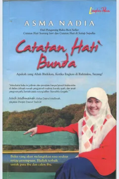 Cover Catatan Hati Bunda / Asma Nadia