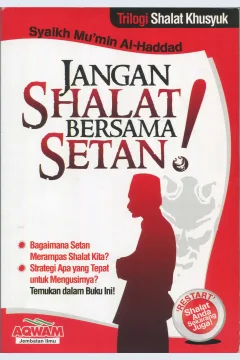 Cover Jangan shalat bersama setan / Mu'min Al-Haddad