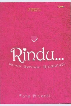 Cover Rindu / Fara Divanti; editor, Budi