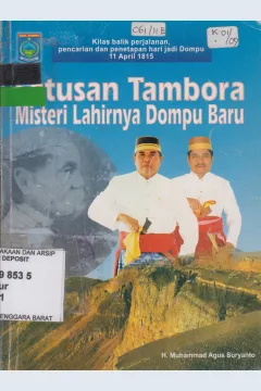 Cover Letusan Tambora, Misteri Lahirnya Dompu Baru / Pemerintah Kabupaten Dompu