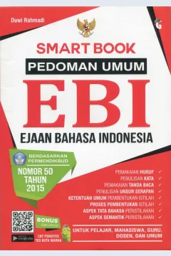 Cover Smart book pedoman umum ejaan bahasa Indonesia / Duwi Rahmadi; editor, O-Zie