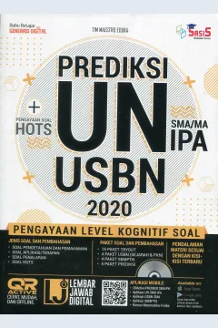 Cover Prediksi UN SMA/MA IPA 2020 / Tim Maestro Eduka; editor, Sri Yuwono